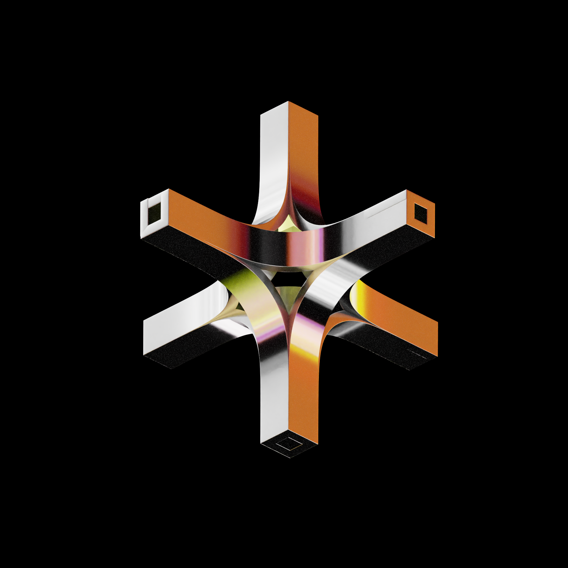 CHROME 3d 3dart 3dillustration 3dmodeling animation art artwork blender branding c4d dailyui design dribbble graphic design illustration logo minimal motion graphics render ui