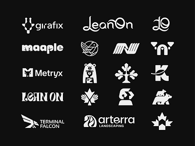 Logos & Marks Aug-Sep/2025 ai brand branding design elegant graphic design logo logo design logo designer logodesign logodesigner logotype minimalism minimalistic modern negative space saas tech web3