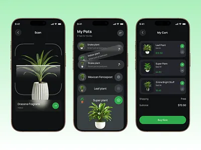 GreenLeaf – Smart Plant Care & Shopping App agriculture ai garden app eco friendly app farming farming mobile app flowers gardening gardeningappp green lifestyle app mobile mobile app mobile app design plant care app planting plantsshoppingapp shopping mobile app smart app smart garden tracker vegetable planner app