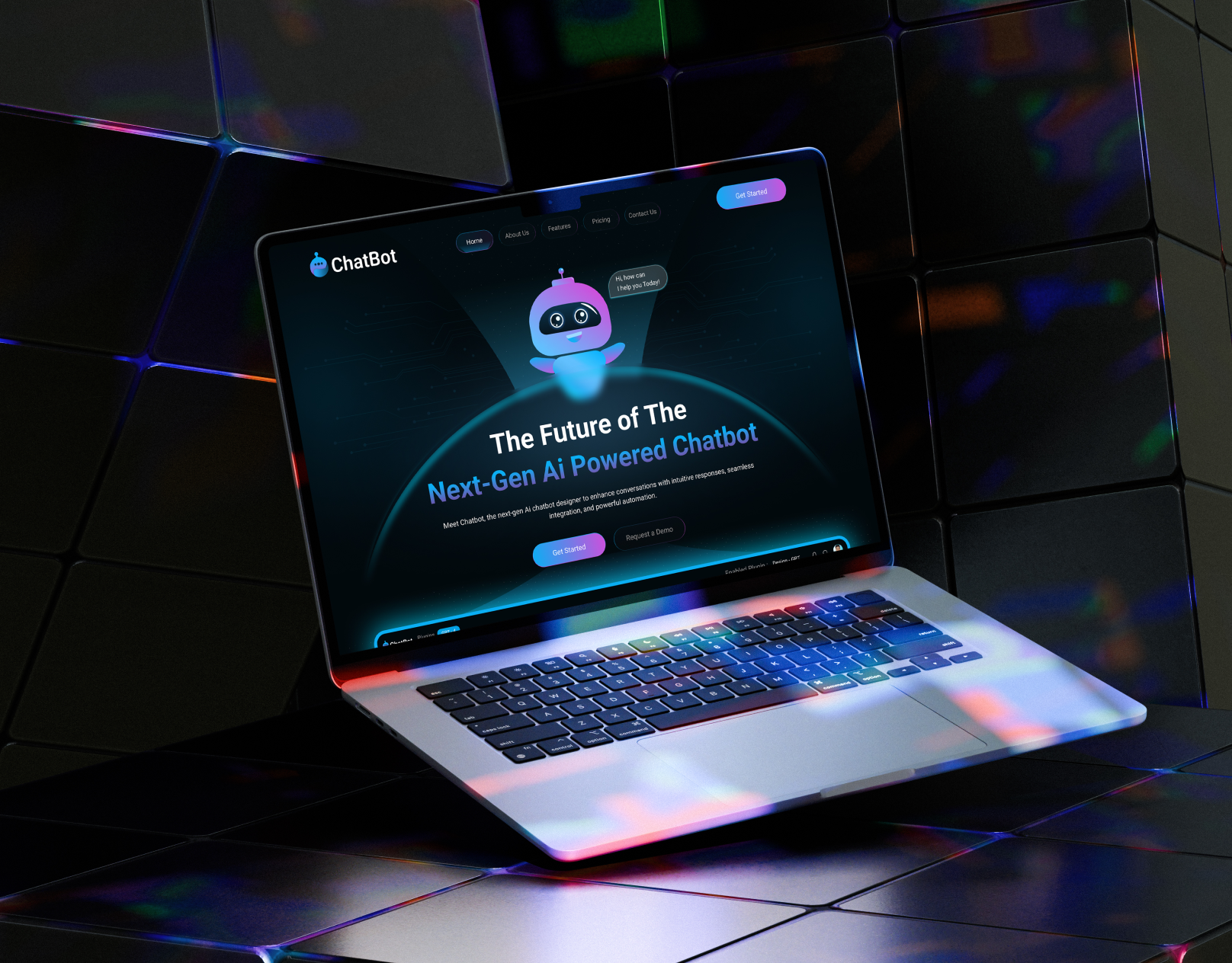 Example of Landing Page Design 