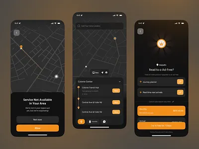 Smart Metro & Bus Navigation App Concept app ui book now booking mobile app bus bus app bus booking app bus ticket design location app map metro mobile app design mobile app scrren public transport ticket ticket booking ticket booking app ticket mobile app train ui design
