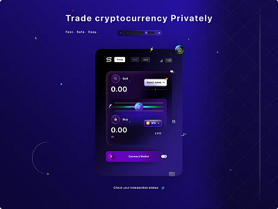 Trade Crypto bit bitcoin brand branding cryptcurrency dark ui eth ethereum graphic design icon set icons designer ocnnect wallet photoshop psd premium print designer privately senior dsigner status token transactions typo typography ui ux ui ux designer