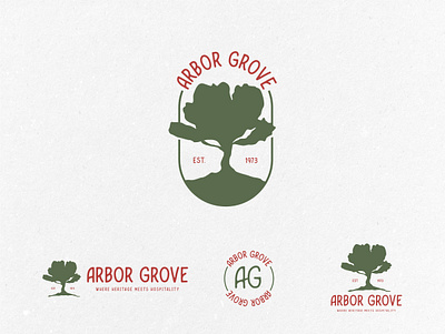Heritage Farmhouse Airbnb Logo Design airbnb logo apple orchard logo countryside logo farmhouse branding farmhouse logo heritage logo nature branding orchard branding retro badge design rustic emblem tree logo vintage logo