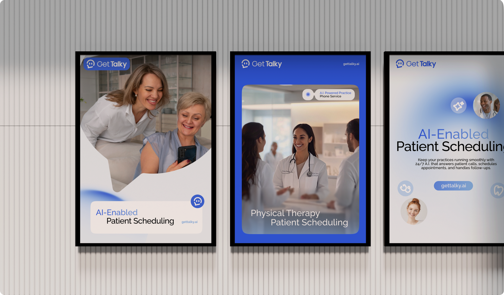 Example of Get Talky - Healthtech Branding