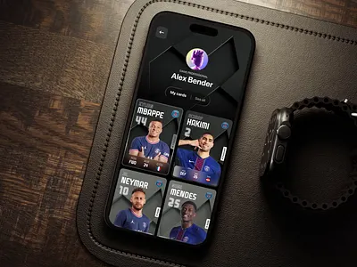 Fanfinity fantasy football mobile app 3D animation 3d 3d animation 3d art app app design cards fantasy football football football manager homepage mobile mobile app mobile app design mobile hero