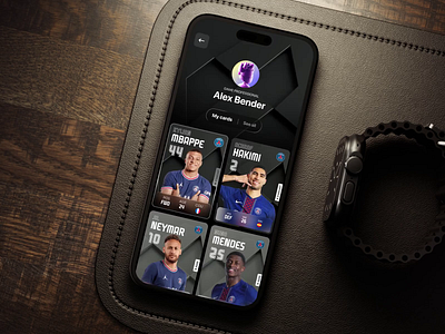 Fanfinity fantasy football mobile app 3D animation 3d 3d animation 3d art app app design cards fantasy football football football manager homepage mobile mobile app mobile app design mobile hero