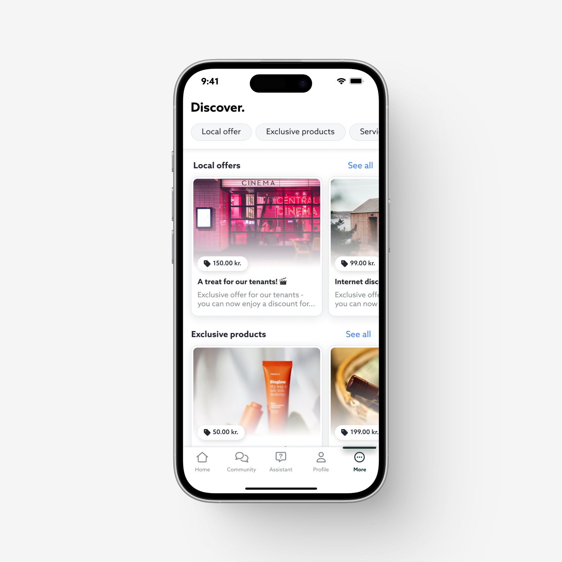 #28 app card filters minimalistic mobile product design ui ux white