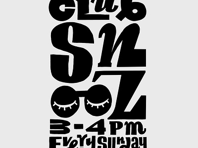 ZZZ branding design hand illustration lettering logo photoshop procreate typography ui