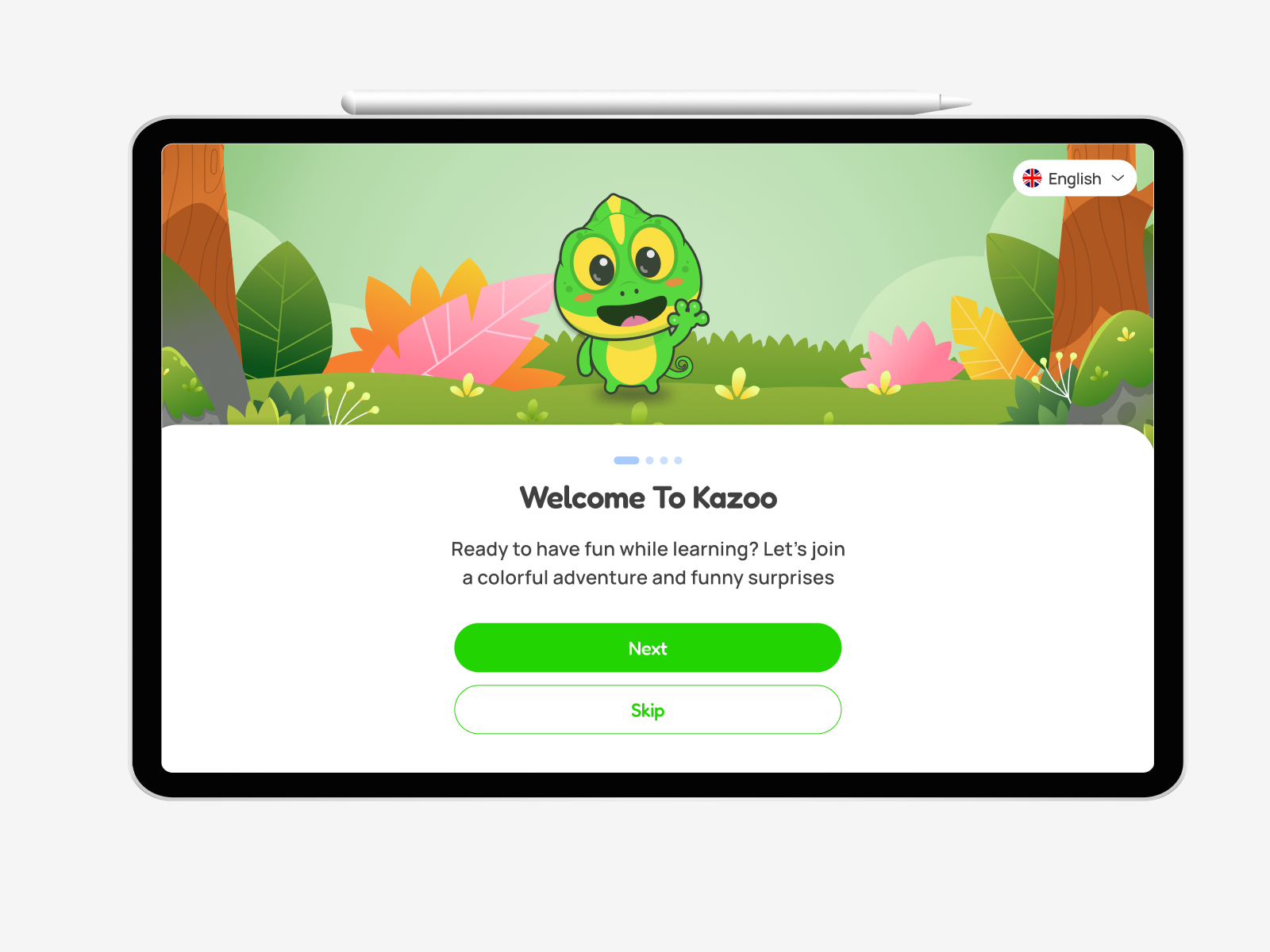 Kazoo - On Boarding Screen Exploration app application branding card color discover graphic design illustration mobile modern design on boarding onboarding product design simple ui design ui ux ux web web app web design