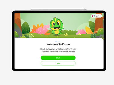 Kazoo - On Boarding Screen Exploration app application branding card color discover graphic design illustration mobile modern design on boarding onboarding product design simple ui design ui ux ux web web app web design