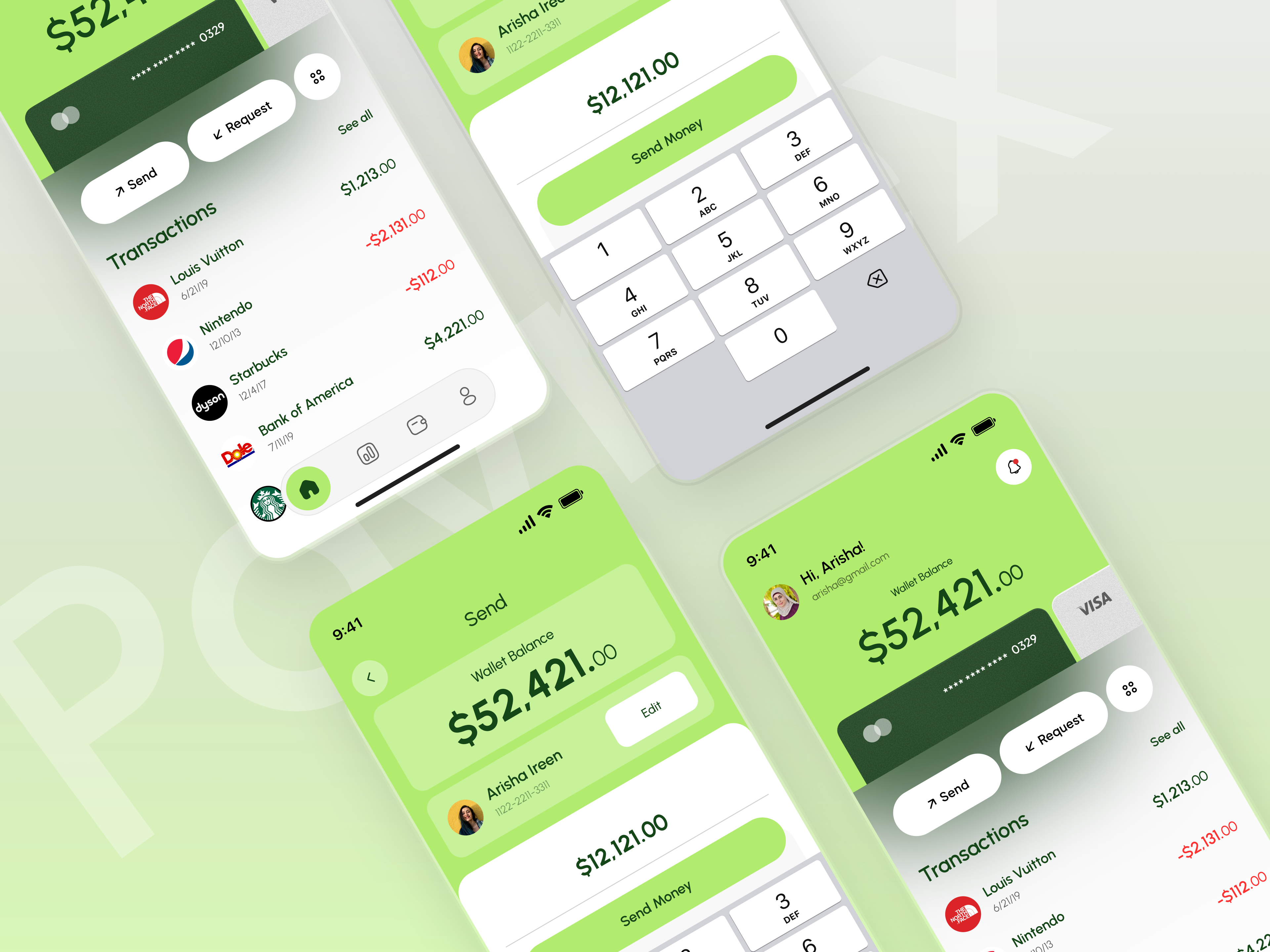 Example of Finance Banking Mobile App 