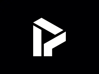 P Logo agi ai branding logo p logo play