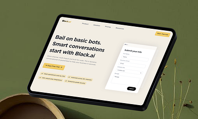 Bail on Basic Bots. Start Smart Conversations! branding design figma illustration typography ui ux website