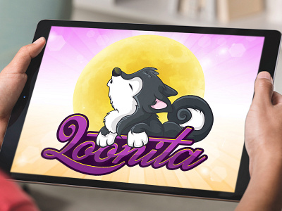 Cartoon Dog Logo Design, Cute Husky Mascot Branding 2d bbehaya branding cartoon character cute design dog graphic design howling husky illustration logo mascot pet playful printing text vector