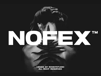 Nofex Expanded Sans Serif Font bold font branding display font expanded font headline heavy font logotype luxury elegant magazine nofex expanded sans serif font outline fashion popular font sans serif sports title header trending font typeface