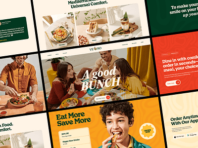 Vero- Food Website Design branding design food delivery food order food website food website deisgn foodie graphic design inspiration modern website motion graphics online order ui ui design uidesign uiux vibrant website website
