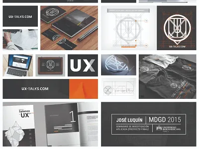 UX Talks Poster branding graphic design