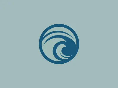 WAve brand design brand identity branding brandmark custom logo custom logo design design graphic design identity identity designer illustration logo logo design logo designer logo mark surf logo surfmark water logo wave wave logo