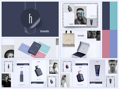 Harmonalita | branding; logo; packaging; web design artisanal beauty bodycare brand design brand identity branding clean cosmetics elegance graphic design healthy logo design luxury modern natural packaging premium skincare visual identity web design