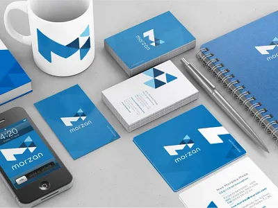 Morzan branding logo