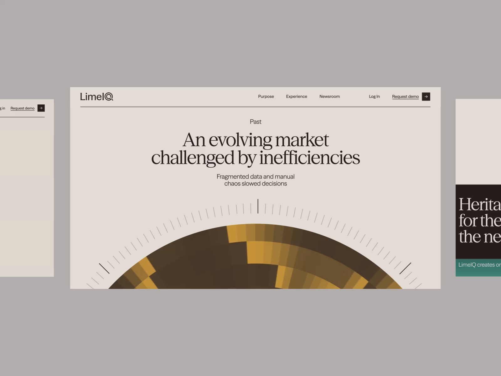 Example of LimeIQ Web Design Insurance SaaS
