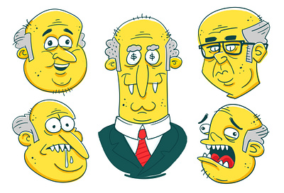 Politicians cartoon characterdesign characters illustration politicians vector vectorart