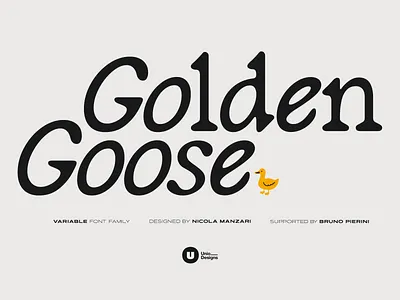 Golden Goose – Italic Infused Serif designwithtype
