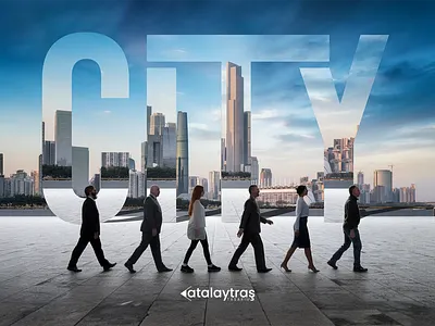 City branding design graphic design