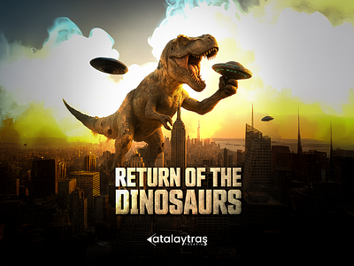 Return Of The Dinosaurs design graphic design