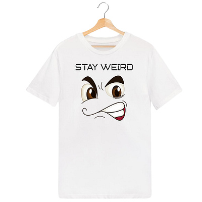 STAY WEIRD branding design designing graphic design illustration typography