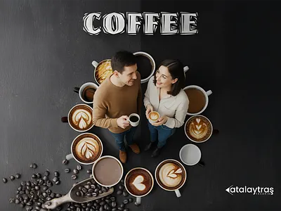 Coffee branding design graphic design