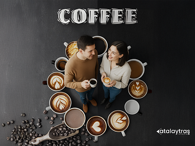 Coffee branding design graphic design