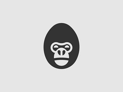 Gorilla Head animal branding circles construction design gorilla identity illustration logo mamal minimal negative space simple 🦍