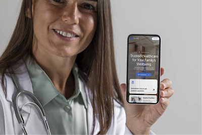 CareTrust- Health Service Mobile App Design 3d animation branding design figma graphic design illustration logo motion graphics typography ui ux vector