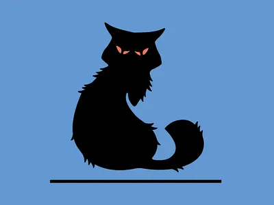 Bad Kitty Tattoo black cat branding cat design graphic design illustration logo tattoo typography vector