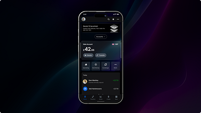 Revolut App - Core usability Improvements app design banking graphic design product design revolut