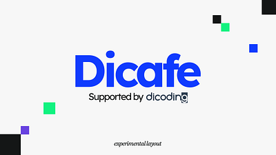 Dicafe Banner Mockup branding graphic design