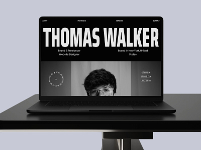 Next.js & GSAP Personal Portfolio animation branding graphic design gsap ui