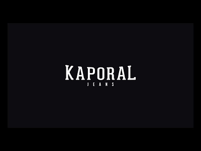 Kaporal Brand Identity branding digital design ecommerce fashion typography ui