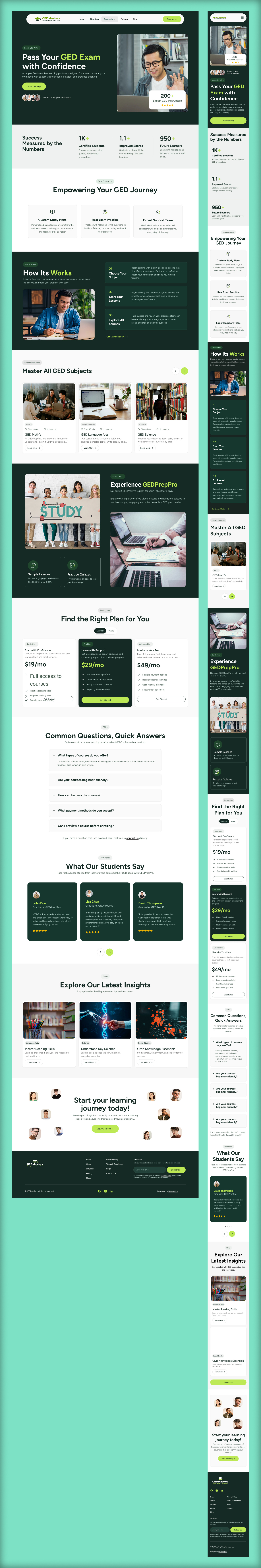 Learning Management System(LMS) – Online Course Website by Faraz A. on ...