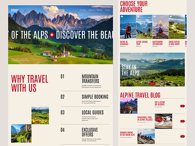 Eco-Travel Agency Landing Page agency website creative landing pages landing page design modern website popular responsive design travel ui ux web web design web design inspiration web ui website