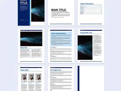 MS Word template/document design editable template graphic design marketing material microsoft word print design professional design word document