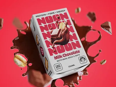 Milkshake brand animation 2d 3d 3d animation animation brand animation branding domino liquid logo milkshake motion graphics noon product animation ui