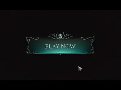 Cthulhu button buttondesign fantasy gameart gameui mmorpg rpg uidesign