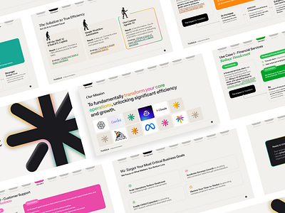 Nodalyst - AI Agent Pitch Deck ai app branding design graphic design icon illustration logo pitch deck ui ux vector