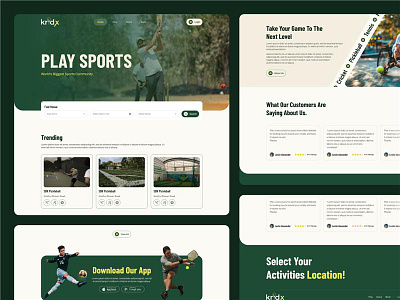 Sports Community Website – Play, Connect & Compete 🏏🎾⚽ appdesign branding creativedesign dashboarddesign design designshowcase designtrends figma figmadesign illustration minimaldesign mobiledesign moderndesign prototype ui uidesign ux uxdesign webdesign