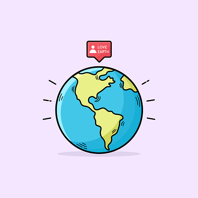 Earth artwork branding earth geography graphic design green illustration logo love minimalist motion graphics planet solar system ui universe