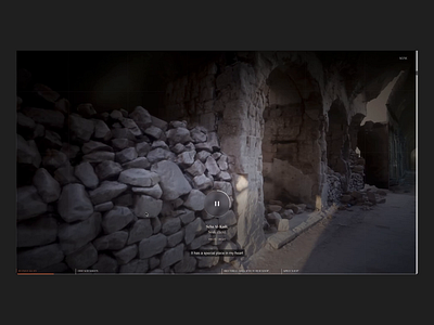 Broken Cities Scrolling experience animation digital design storytelling typography web experience