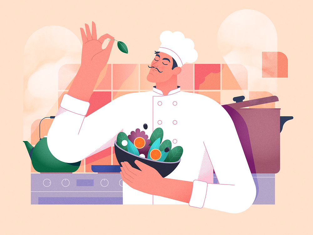 Browse thousands of Cooking images for design inspiration | Dribbble