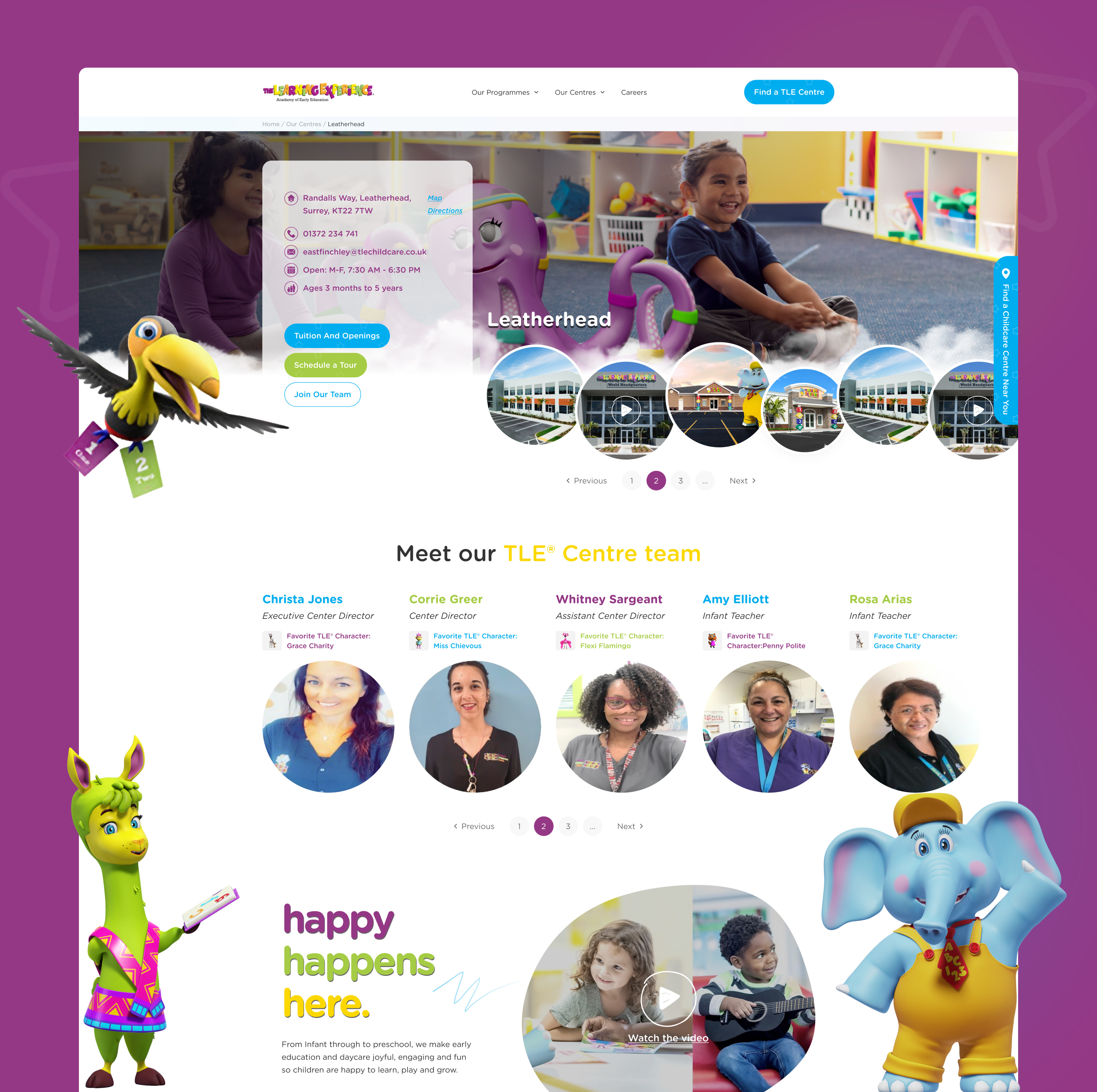 Smart & Engaging School Website Design education technology design